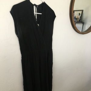 Wrap-Front Romper Jumpsuit